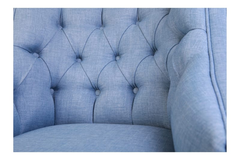 Lamonti Fåtölj - Indigoblå/Natur - Möbler - Vardagsrum - Fåtöljer