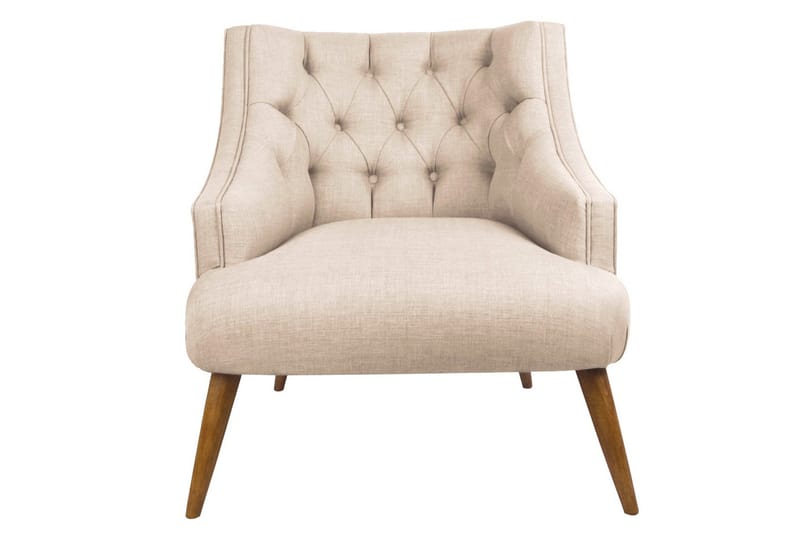 Lamonti Fåtölj - Krämvit/Natur - Möbler - Vardagsrum - Fåtöljer