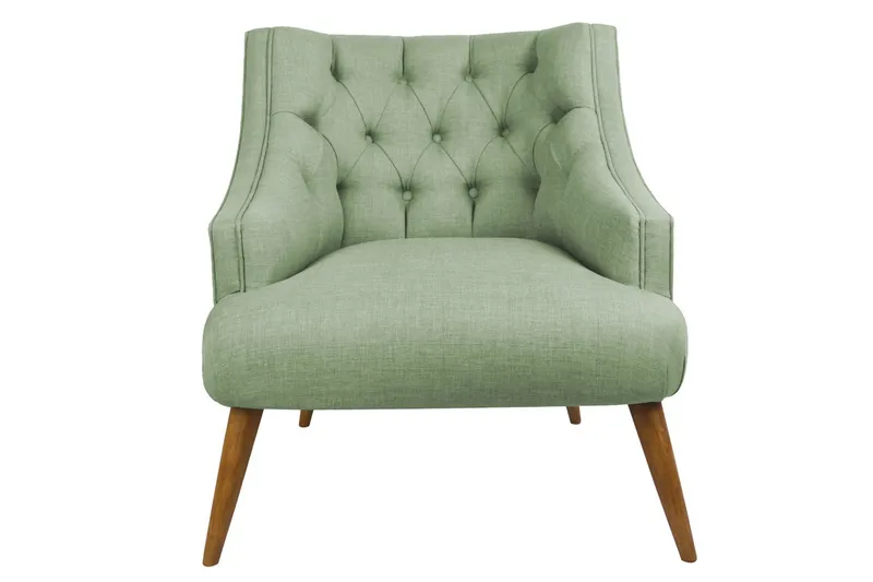 Lamonti Fåtölj - Petrolgrön/Natur - Möbler - Vardagsrum - Fåtöljer