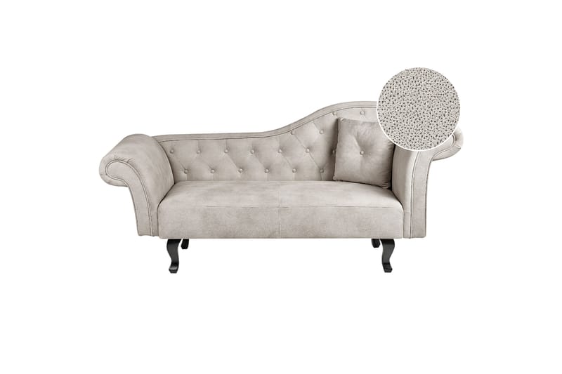 Lattes Schäslong 192 cm Höger - Beige - Möbler - Vardagsrum - Fåtöljer - Schäslongfåtöljer & divanfåtöljer