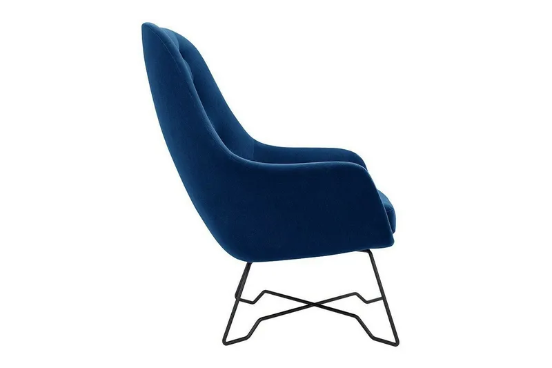 Laytown Fåtölj Dark Blue/Black - Möbler - Vardagsrum - Fåtöljer