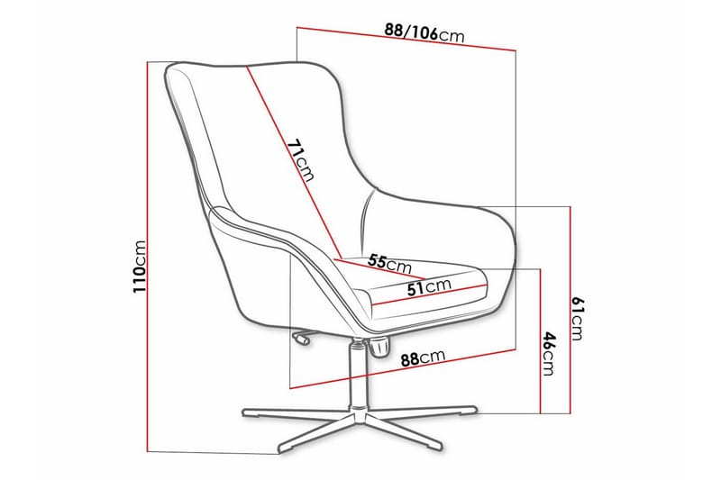 Laytown Fåtölj Green - Möbler - Vardagsrum - Fåtöljer
