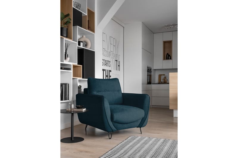 Lence Fåtölj - Blå - Möbler - Vardagsrum - Fåtöljer