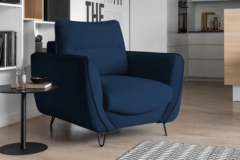 Lence Fåtölj, Blå