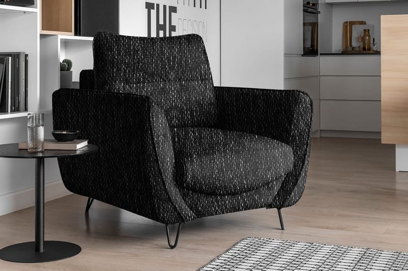 Lence Fåtölj, Mörkgrå