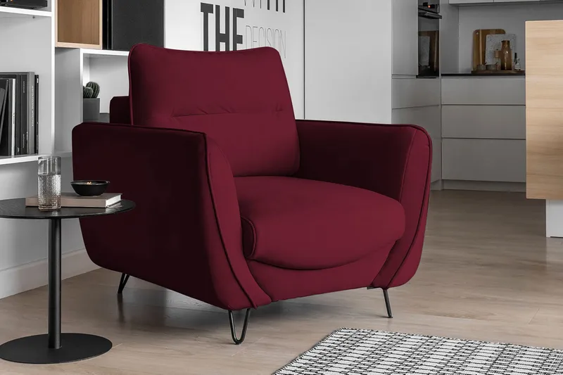 Lence Fåtölj, Röd
