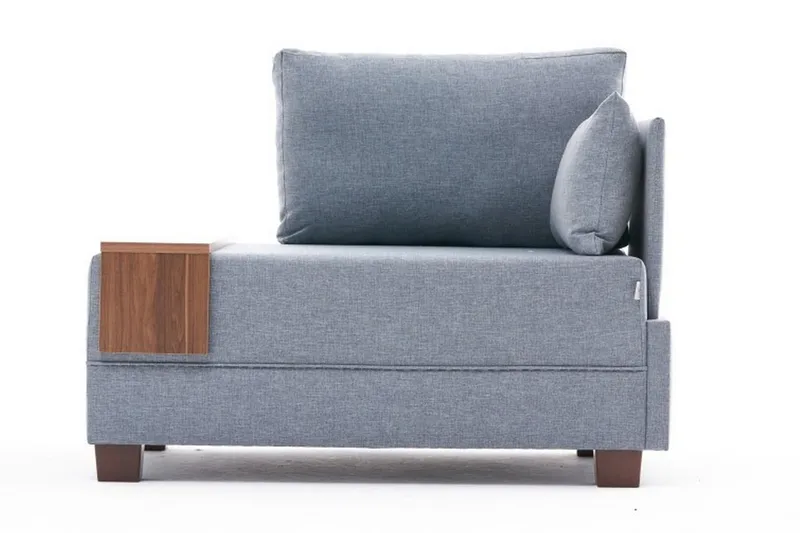 Algeria Schäslongfåtölj - Blå - Möbler - Vardagsrum - Fåtöljer - Liggfåtöljer