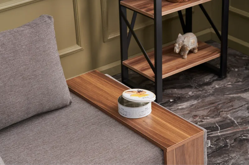 Algeria Schäslongfåtölj - Brun - Möbler - Vardagsrum - Fåtöljer - Liggfåtöljer