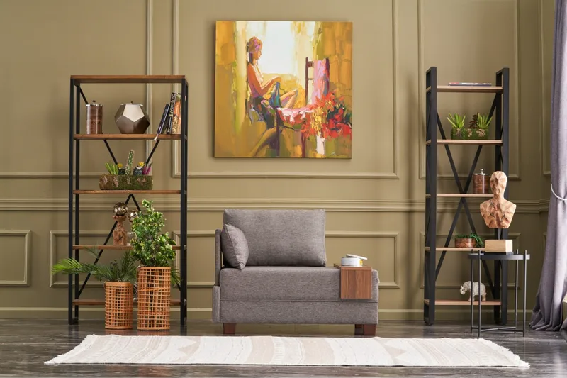 Algeria Schäslongfåtölj - Brun - Möbler - Vardagsrum - Fåtöljer - Liggfåtöljer