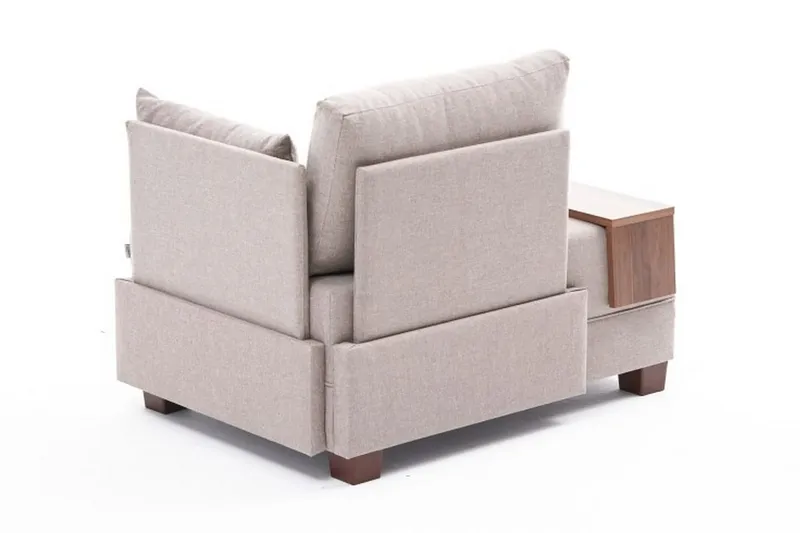 Algeria Schäslongfåtölj - Cream - Möbler - Vardagsrum - Fåtöljer - Liggfåtöljer