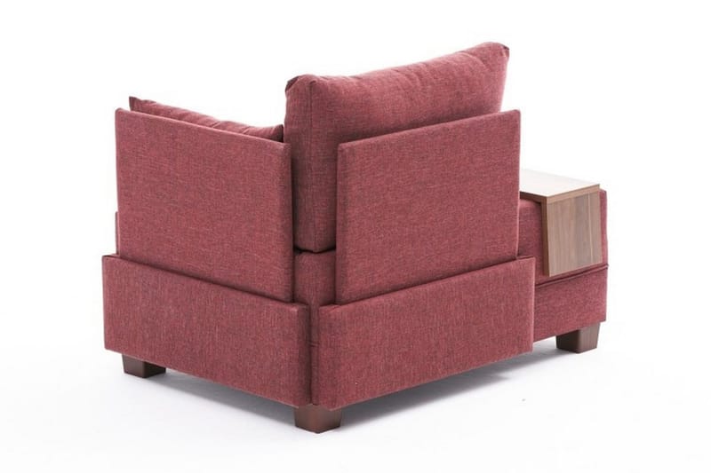 Algeria Schäslongfåtölj - Röd - Möbler - Vardagsrum - Fåtöljer - Liggfåtöljer