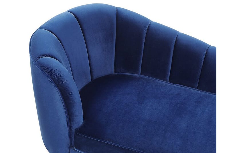 Allier Schäslong Vänster - Sammet/Koboltblå - Möbler - Vardagsrum - Fåtöljer - Liggfåtöljer