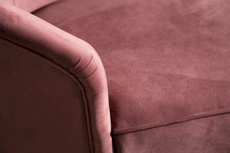 DANA CLASSIC Schäslong Sammet Rostrosa - Möbler - Vardagsrum - Fåtöljer - Liggfåtöljer