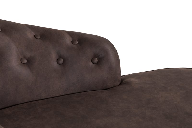 DANA CLASSIC Schäslong Vintage Brun - Möbler - Vardagsrum - Fåtöljer - Liggfåtöljer