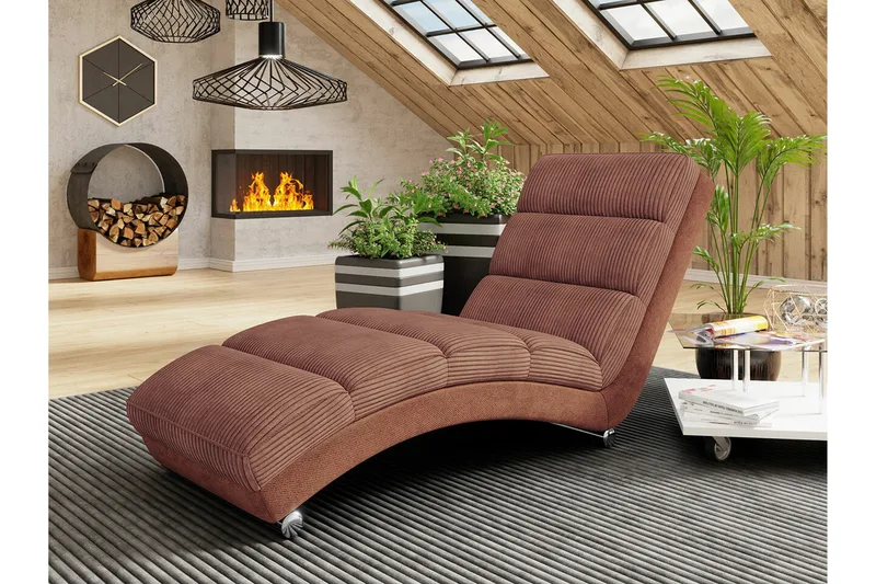 Kintore Liggfåtölj 62 cm 84x Brown - Möbler - Vardagsrum - Fåtöljer - Liggfåtöljer