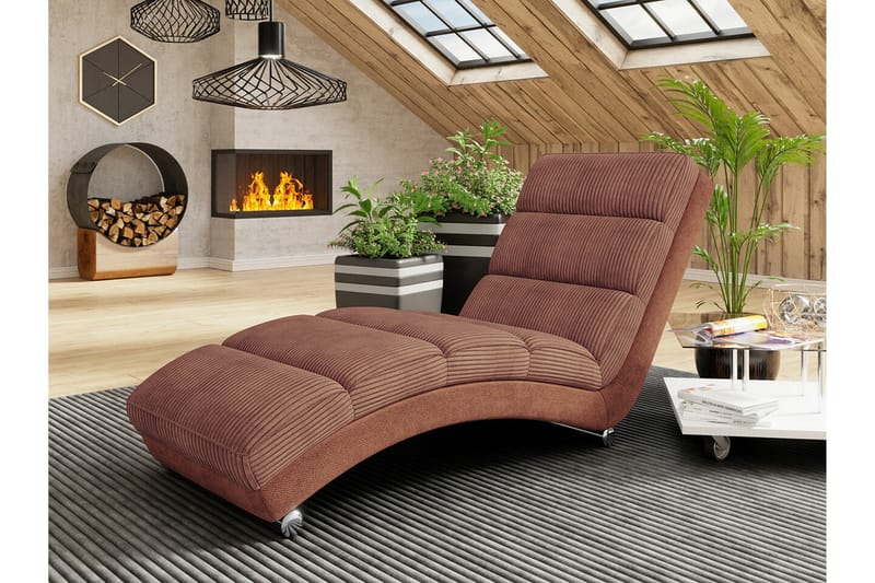 Kintore Liggfåtölj 62 cm 84x Brown - Möbler - Vardagsrum - Fåtöljer - Liggfåtöljer