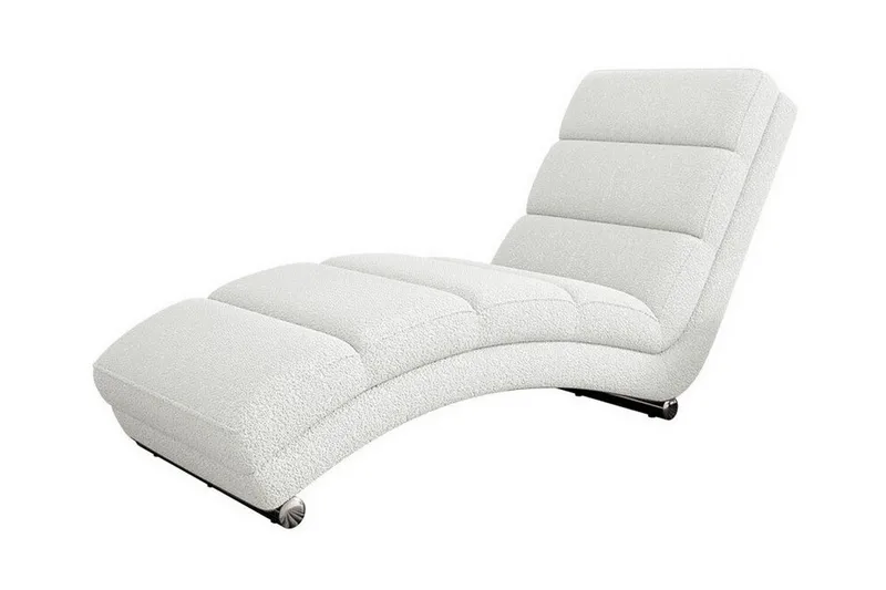 Kintore Liggfåtölj 62 cm NO_BRAND White - Möbler - Vardagsrum - Fåtöljer - Liggfåtöljer