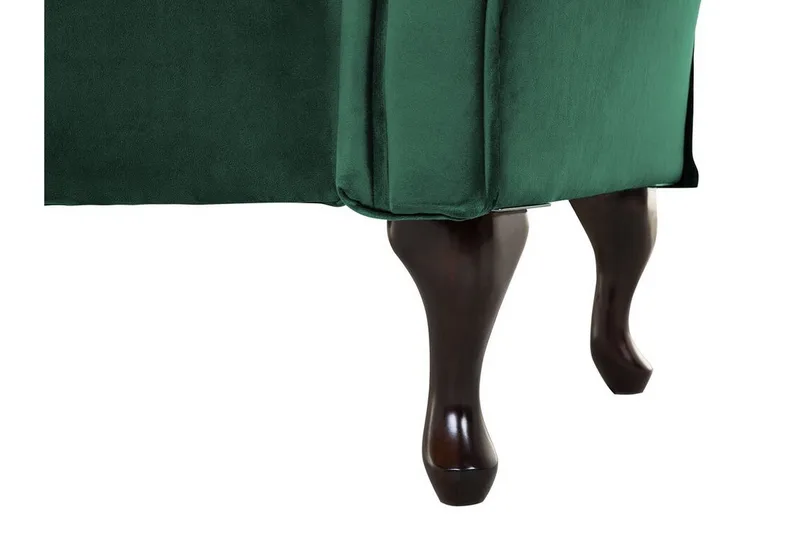 Lattes Schäslong Höger - Sammet/Grön - Möbler - Sovrum - Dagbäddar