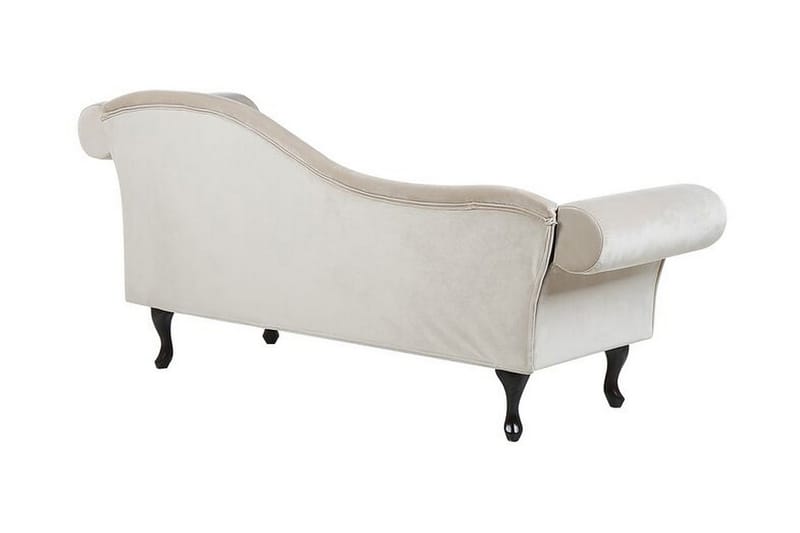 POULAUD Schäslong Höger Sammet/Beige - Möbler - Vardagsrum - Fåtöljer - Liggfåtöljer