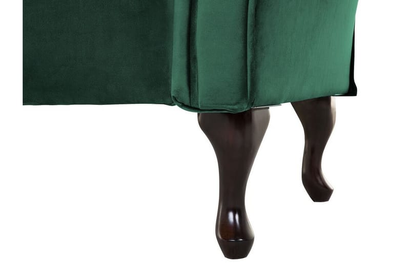 POULAUD Schäslong Vänster Sammet/Grön - Möbler - Vardagsrum - Fåtöljer - Liggfåtöljer