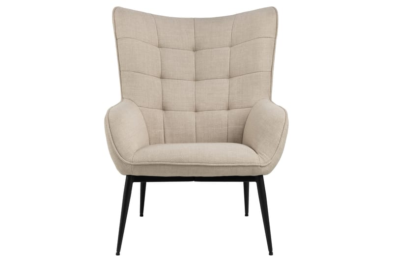Ravinda Liggfåtölj - Beige - Möbler - Vardagsrum - Fåtöljer - Öronlappsfåtölj