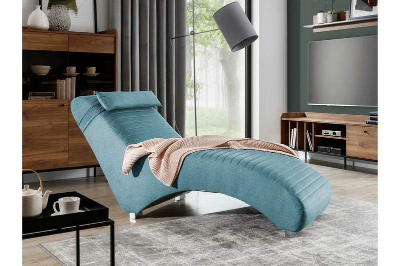 Staffin Liggfåtölj 73 cm Light Blue/Dark Blue - Möbler - Vardagsrum - Fåtöljer - Liggfåtöljer