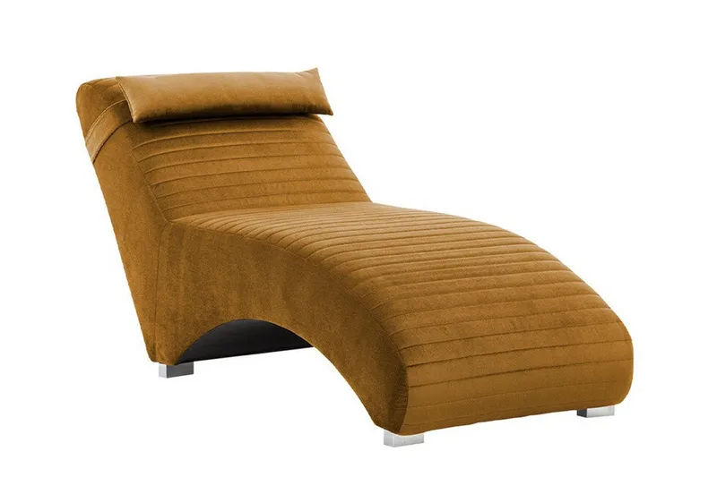 Staffin Liggfåtölj 73 cm NO_BRAND Yellow - Möbler - Vardagsrum - Fåtöljer - Liggfåtöljer