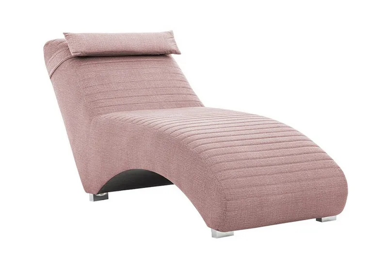 Staffin Liggfåtölj 73 cm NO_BRAND Pink - Möbler - Vardagsrum - Fåtöljer - Liggfåtöljer