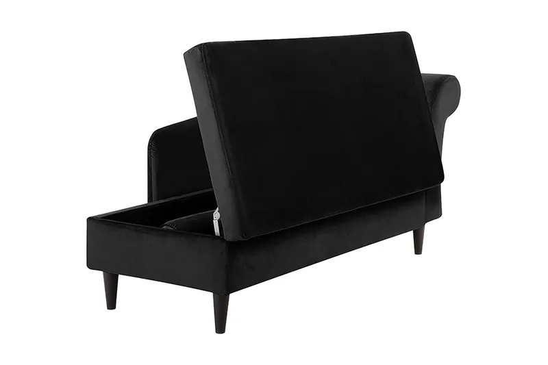 Tyland Schäslong Höger - Svart - Möbler - Vardagsrum - Fåtöljer - Liggfåtöljer