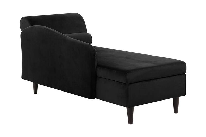 Tyland Schäslong Höger - Svart - Möbler - Vardagsrum - Fåtöljer - Liggfåtöljer