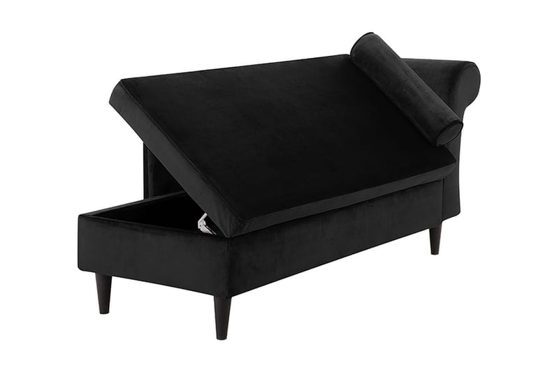 Tyland Schäslong Höger - Svart - Möbler - Vardagsrum - Fåtöljer - Liggfåtöljer