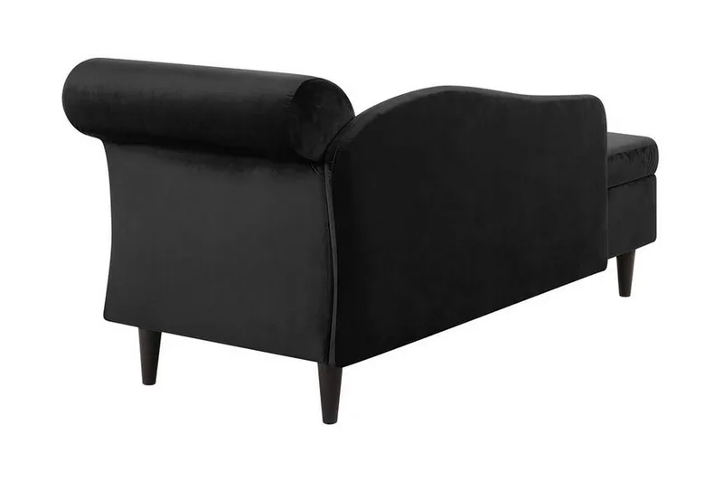 Tyland Schäslong Höger - Svart - Möbler - Vardagsrum - Fåtöljer - Liggfåtöljer