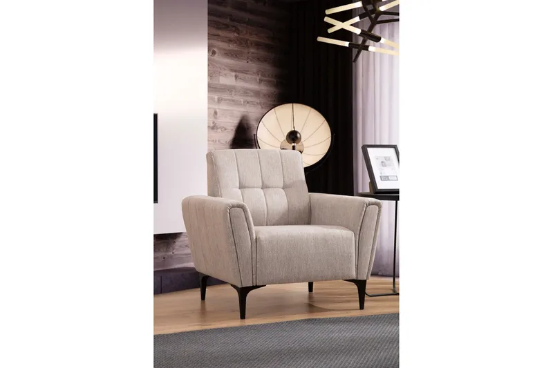 Lilesville Fåtölj - Beige - Möbler - Vardagsrum - Fåtöljer