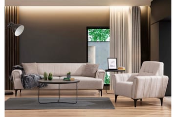 Lilesville Fåtölj - Beige - Möbler - Vardagsrum - Fåtöljer