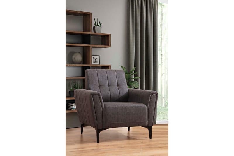 Lilesville Fåtölj - Mörkgrå - Möbler - Vardagsrum - Fåtöljer