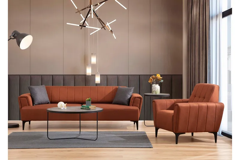 Lilesville Fåtölj - Röd - Möbler - Vardagsrum - Fåtöljer