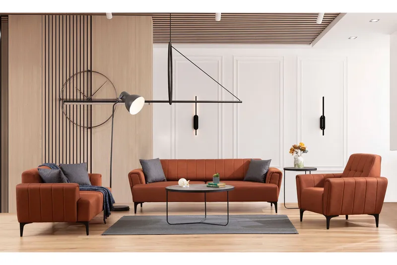 Lilesville Fåtölj - Röd - Möbler - Vardagsrum - Fåtöljer