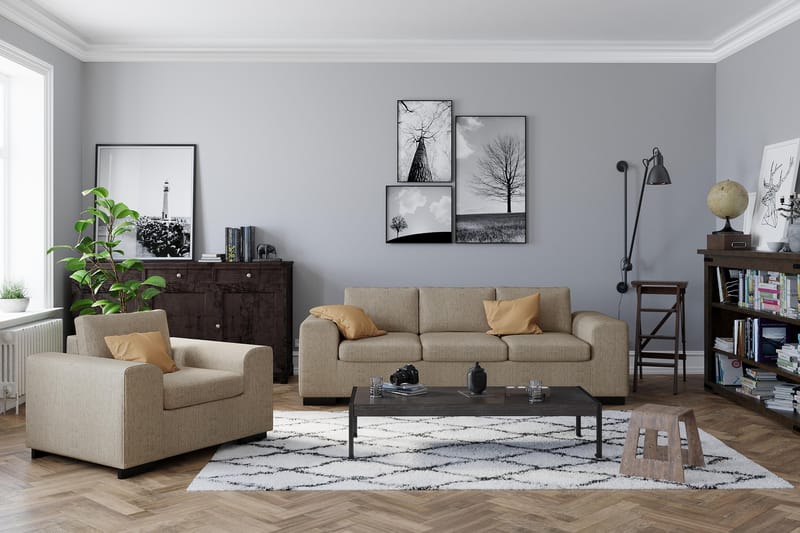 Link Fåtölj - Beige - Möbler - Vardagsrum - Fåtöljer