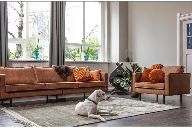 Lissbon Fåtölj - Cognac - Möbler - Vardagsrum - Fåtöljer