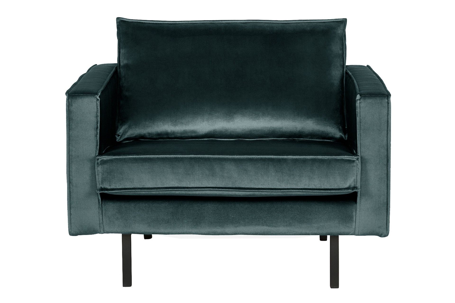 Lissbon F&aring;t&ouml;lj Sammet - Bl&aring;gr&ouml;n