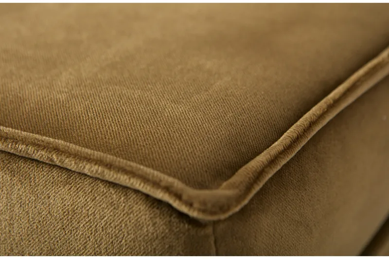 Lissbon Sammetsfåtölj - Honungsgul - Möbler - Vardagsrum - Fåtöljer - Sammetsfåtölj