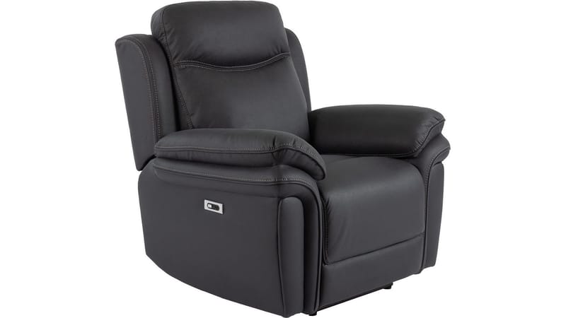 Livaro Reclinerfåtölj Elektrisk, Svart