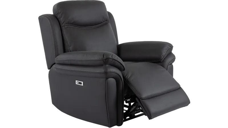 Livaro Reclinerfåtölj Elektrisk - Svart - Möbler - Vardagsrum - Fåtöljer - Biofåtöljer & reclinerfåtöljer
