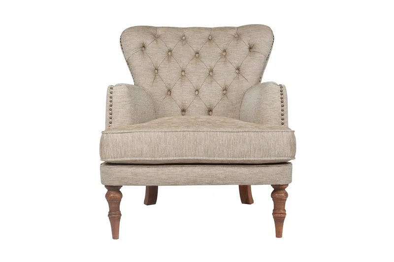 Londonia Fåtölj - Ljusbrun/Natur - Möbler - Vardagsrum - Fåtöljer