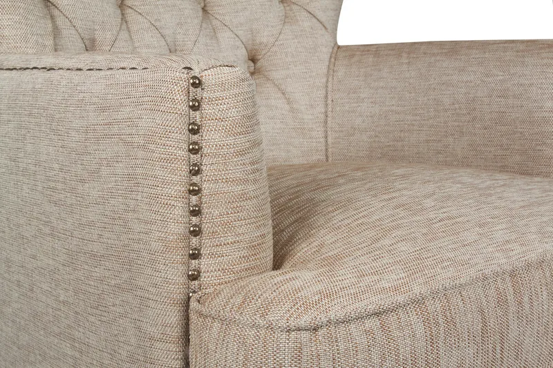 Londonia Fåtölj - Ljusbrun/Natur - Möbler - Vardagsrum - Fåtöljer