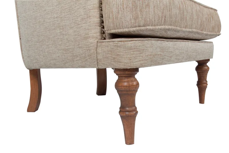 Londonia Fåtölj - Ljusbrun/Natur - Möbler - Vardagsrum - Fåtöljer