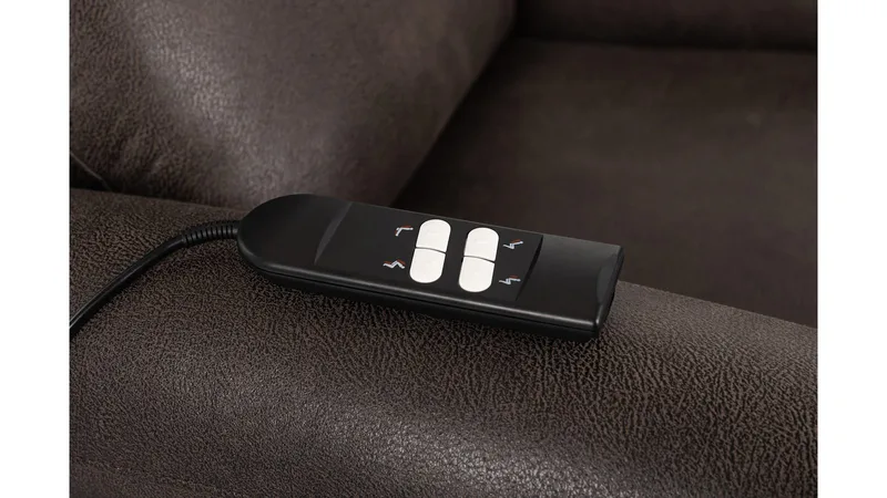 Lunaro Reclinerfåtölj Elektrisk - Brun - Möbler - Vardagsrum - Fåtöljer - Biofåtöljer & reclinerfåtöljer