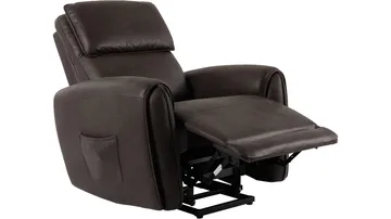 Lunaro Reclinerfåtölj Elektrisk - Brun - Möbler - Vardagsrum - Fåtöljer - Biofåtöljer & reclinerfåtöljer