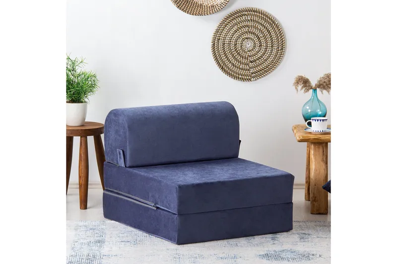 Magaria Bäddfåtölj - Blå - Möbler - Vardagsrum - Fåtöljer - Bäddfåtöljer
