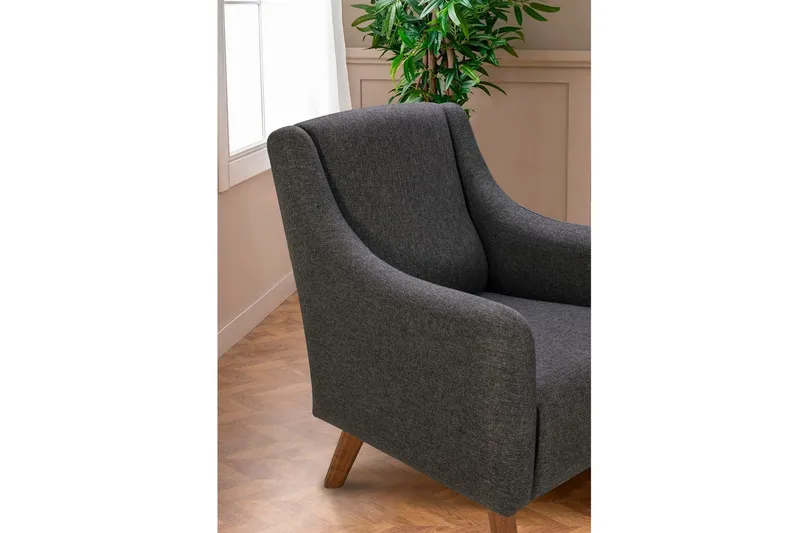 Malkiat Fåtölj - Antracit - Möbler - Vardagsrum - Fåtöljer